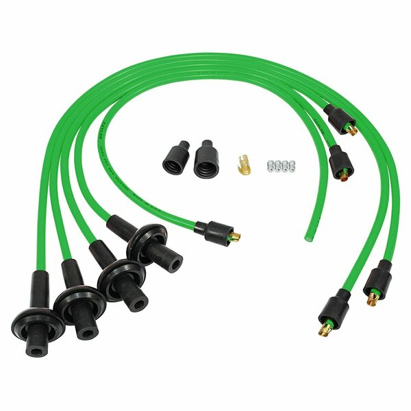 Volkswagen 1600Cc Silicone Spiral Core Ign Wire Set Li, Ac998020 AC998020